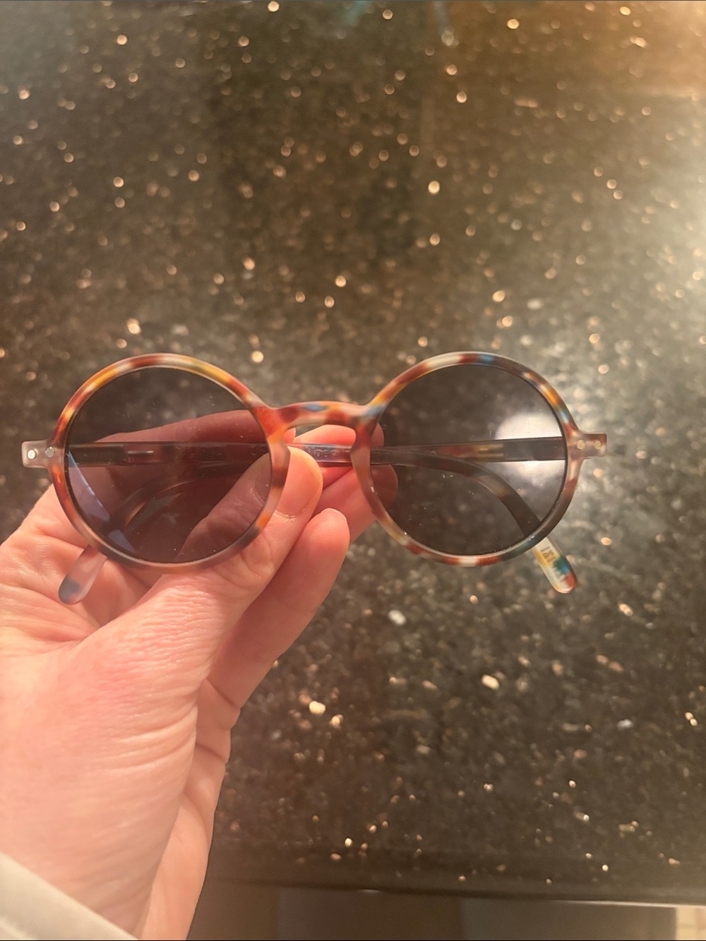 NEW Izipizi Kids Round Tortoiseshell Sunglasses - Brown